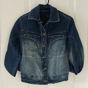 🍒 Vintage Y2K Rocawear Denim Jean Jacket Size Small